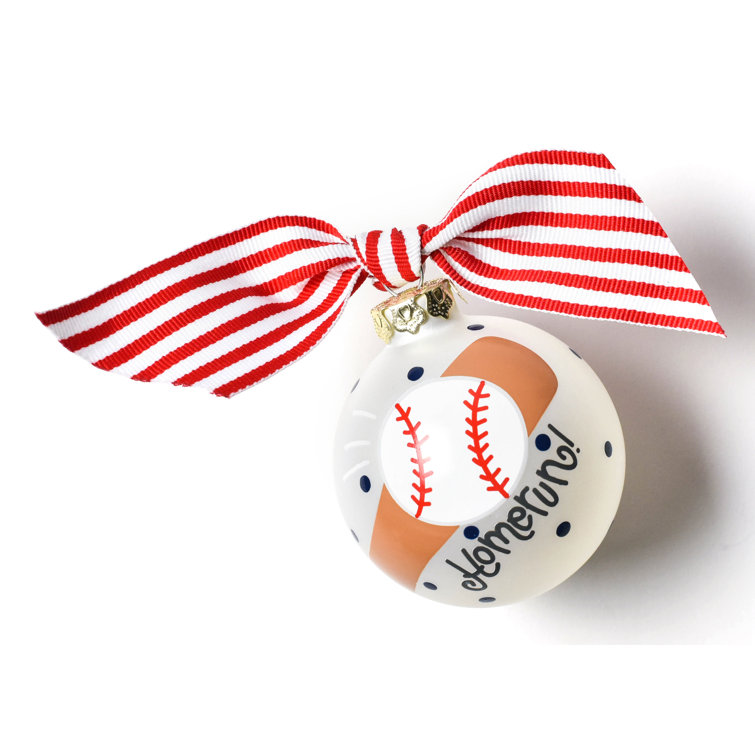 Coton Colors Glass Sports Ball Ornament Wayfair